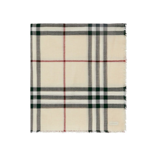 Burberry Check wool scarf Scarves Hats & Gloves