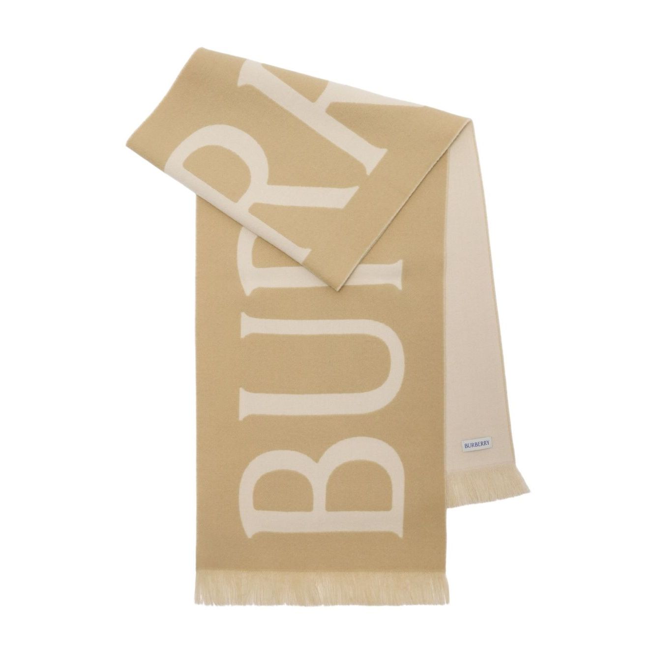 Burberry Logo wool scarf Scarves Hats & Gloves