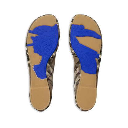 Burberry checkered Ballerina in jacquard Flat Shoes