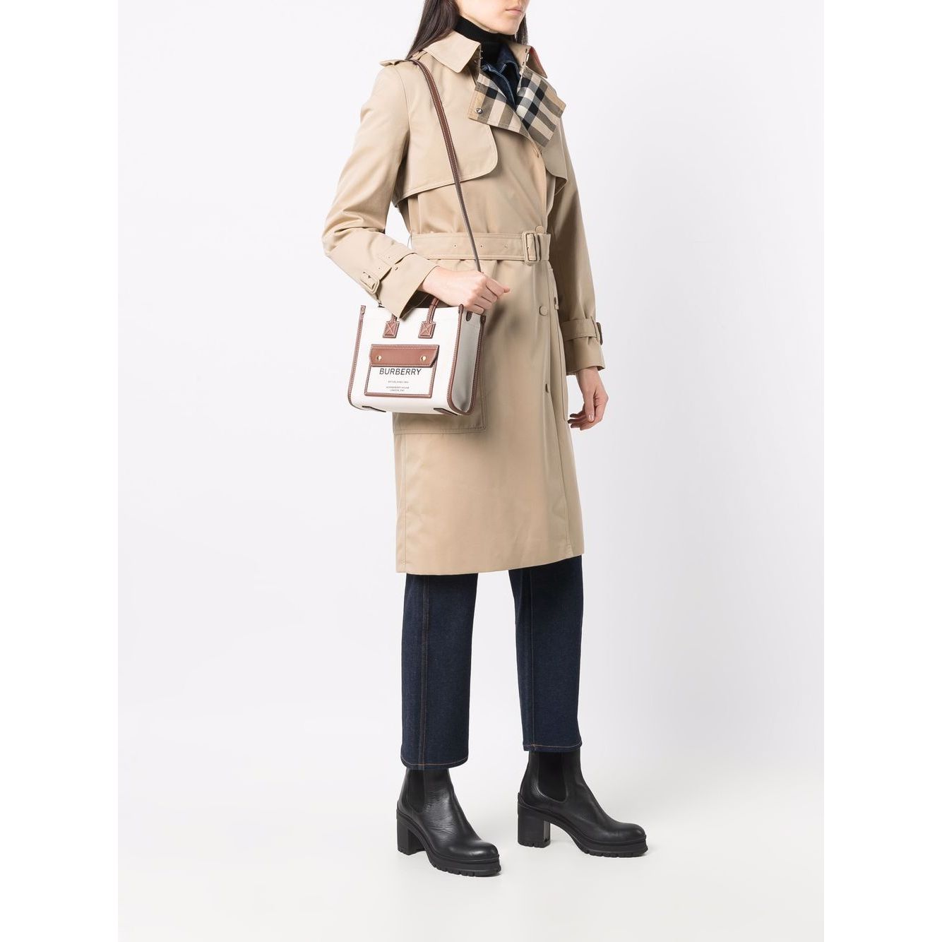 Burberry mini tote bag