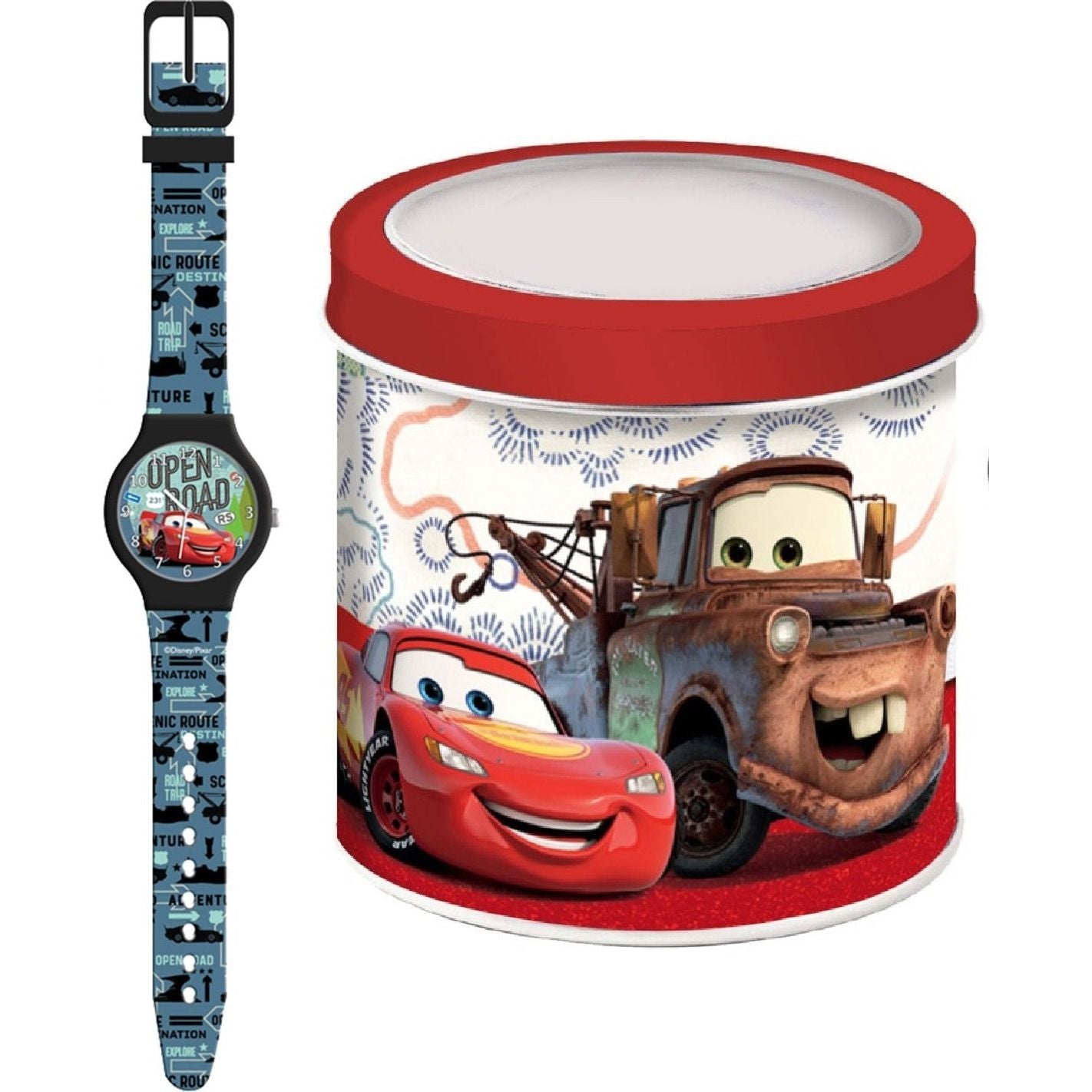 DISNEY KID WATCH Mod. CARS - Tin box 563503