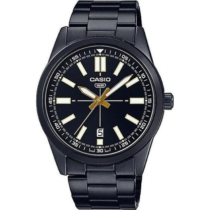 CASIO COLLECTION Mod. CASUAL DATE - FULL BLACK WATCHES
