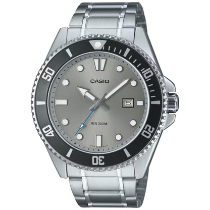 CASIO COLLECTION Mod. DIVER DATE 200M - GREY WATCHES