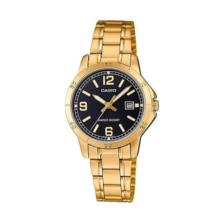 CASIO COLLECTION Mod. LADY DATE. GOLD - BLACK