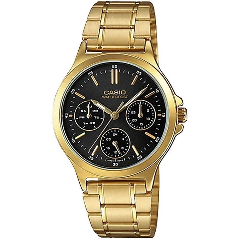 CASIO COLLECTION Mod. LADY MULTIFUNCTION - GOLD WATCHES