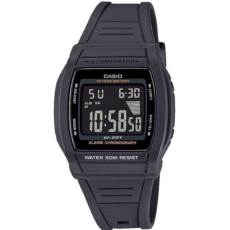 CASIO DIGITAL Mod. SPORT Bold dial. Led light. 10 Year battery WATCHES