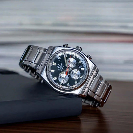 CASIO EDIFICE Mod. MOTORSPORT CHRONOGRAPH BLACK EFB-730D-1AVUEF