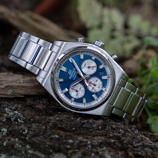 CASIO EDIFICE Mod. MOTORSPORT CHRONOGRAPH BLUE EFB-730D-2AVUEF