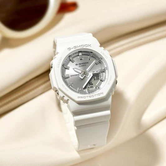 CASIO G-SHOCK Mod. OAK COMPACT SUNSET GLOW SERIE - WHITE GMA-P2100VA-7AER