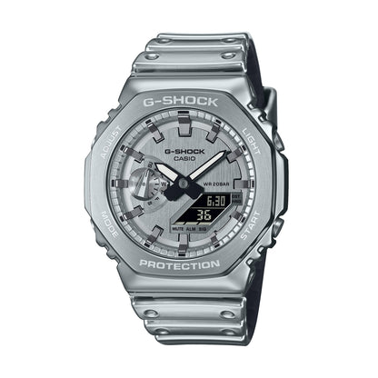CASIO G-SHOCK Mod. G-STEEL - FINE METALLIC SERIES - SILVER WATCHES