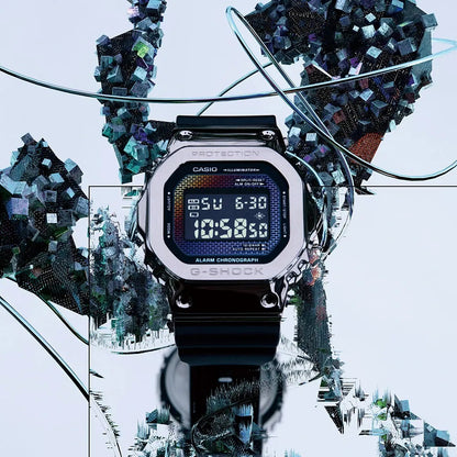 CASIO G-SHOCK Mod. THE ORIGIN METAL COVERED - RAINBOW BRICK WALL SERIE WATCHES