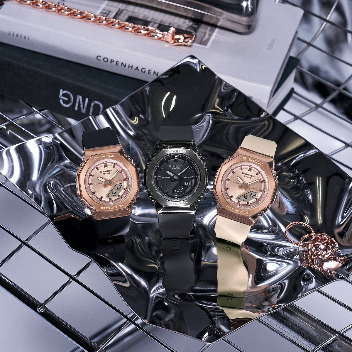 CASIO G-SHOCK WATCHES Mod. GM-S2110PG-4AER WATCHES