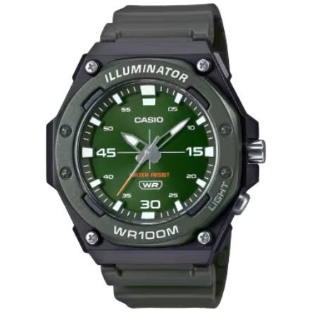 CASIO SPORT Mod. DIVER - ILLUMINATOR WR 100MT - ARMY GREEN