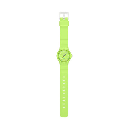 CASIO TIMELESS COLLECTION Mod. POP - BIO RESIN STRAP - LEMON GREEN WATCHES