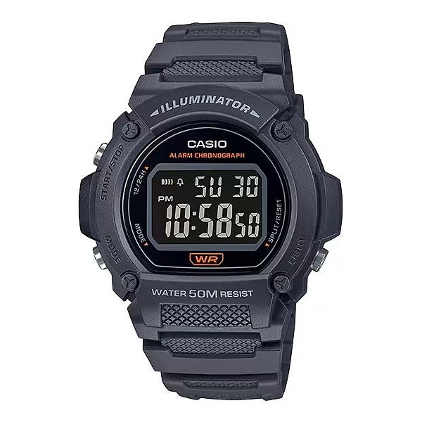 CASIO TIMELESS COLLECTION Mod. SPORT- ILLUMINATOR. WR 50M. ALARM. CHRONOGRAPH WATCHES