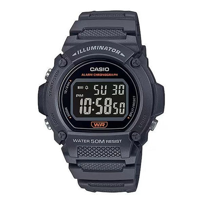 CASIO TIMELESS COLLECTION Mod. SPORT- ILLUMINATOR. WR 50M. ALARM. CHRONOGRAPH WATCHES