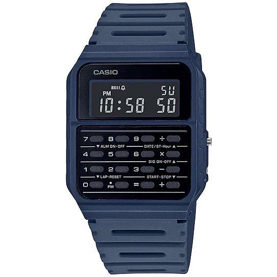 CASIO VINTAGE Mod. CALCULATOR EDGY COLLECTION - BLUE
