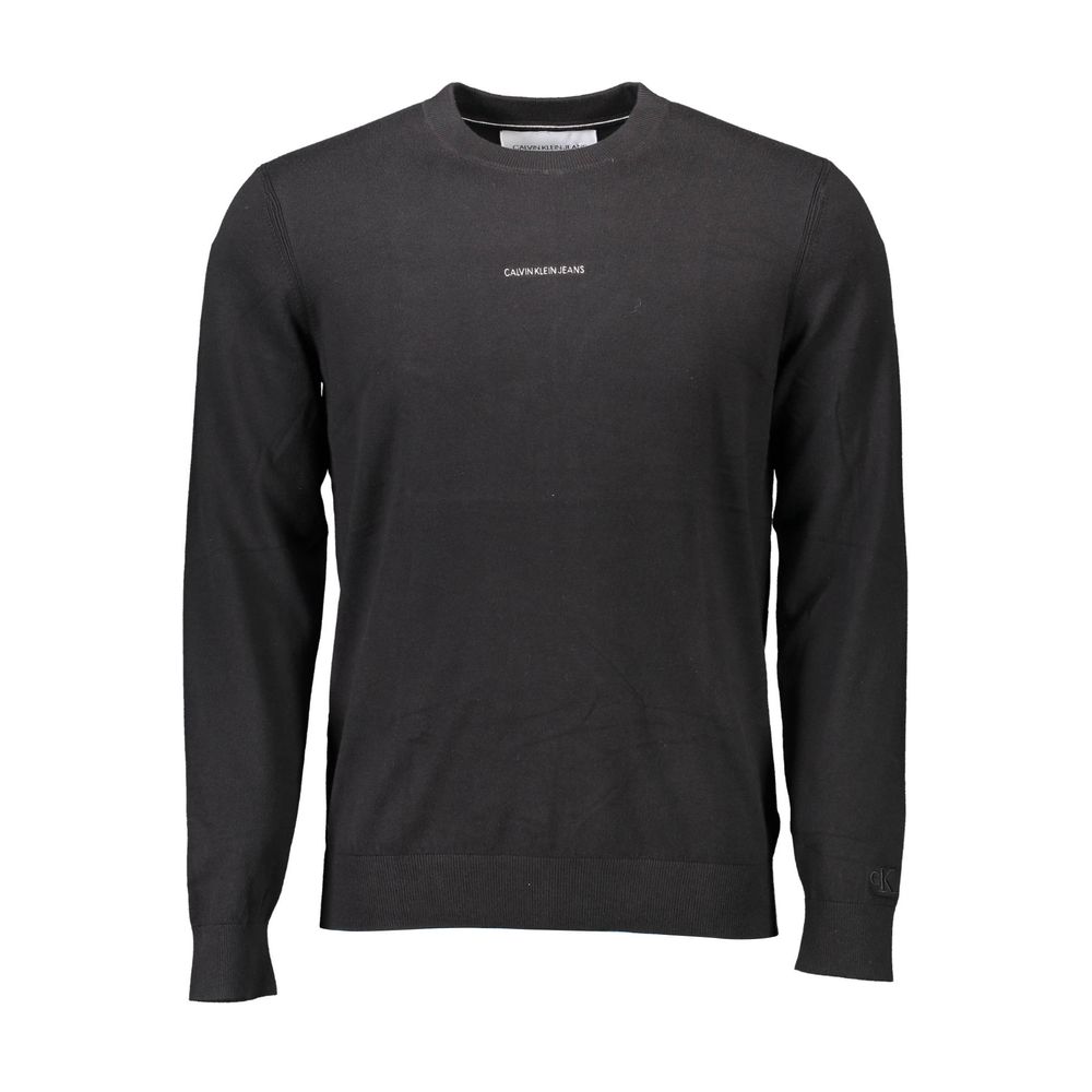 Calvin Klein Black Cotton Men's Sweater