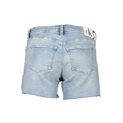 Calvin Klein Blue Cotton Women Shorts