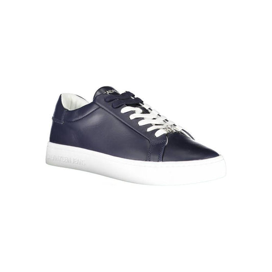 Calvin Klein Blue Polyester Sneaker 1728,67403481248,Blue,Calvin Klein,EU44/US11,Men,Men - Shoes,New with tags,Shoes,Sneakers - Men - Shoes CA-4876-EU44/US11