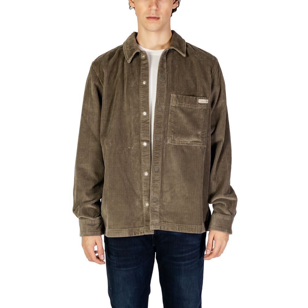 Calvin Klein Jeans Beige Denim Shirt