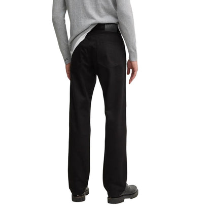 Calvin Klein Jeans Black Cotton Relaxed Fit Jeans