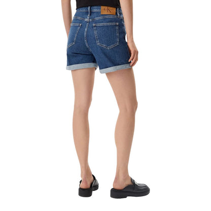 Calvin Klein Jeans Blue Cotton Shorts