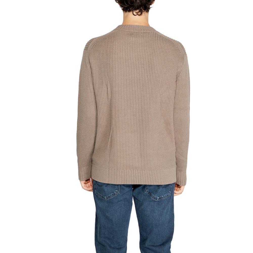 Calvin Klein Jeans Brown Organic Cotton Sweatshirt
