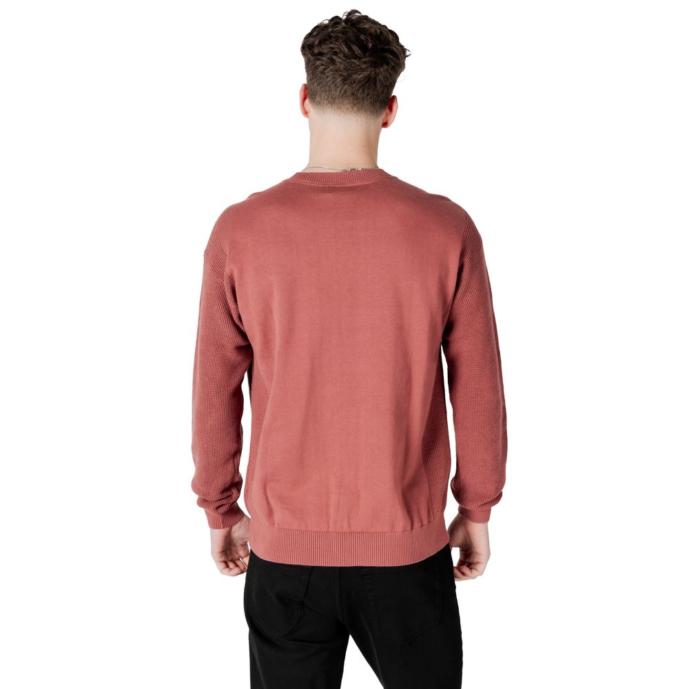 Calvin Klein Jeans Red Cotton Sweatshirt