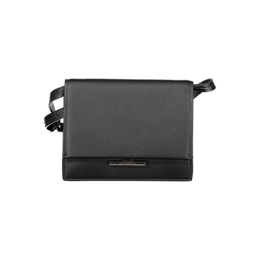 Calvin Klein Nero Poliuretano Women Shoulder Bag