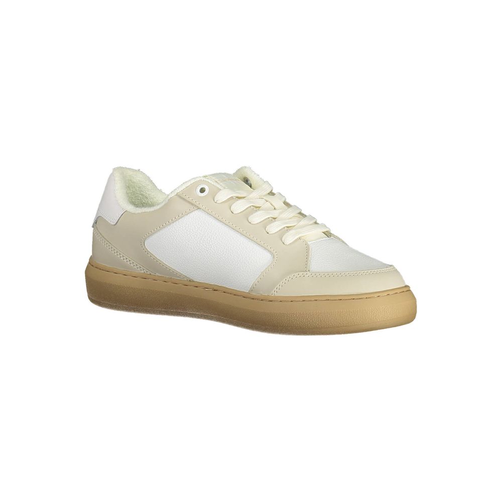 Calvin Klein White Polyester Sneaker