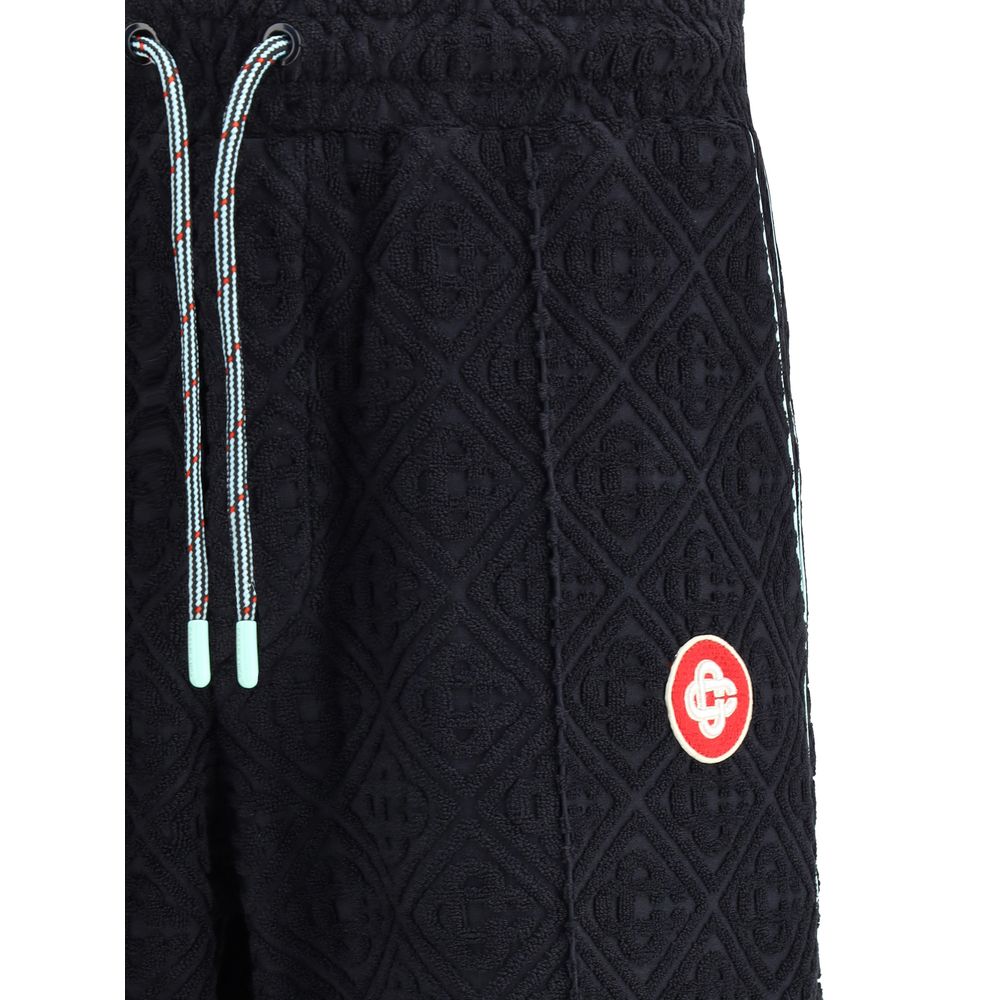 Casablanca Black Cotton Athletic Pants