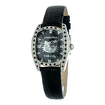 Chronotech Chronotech Black Leather Watch CHCT7094SS51AC