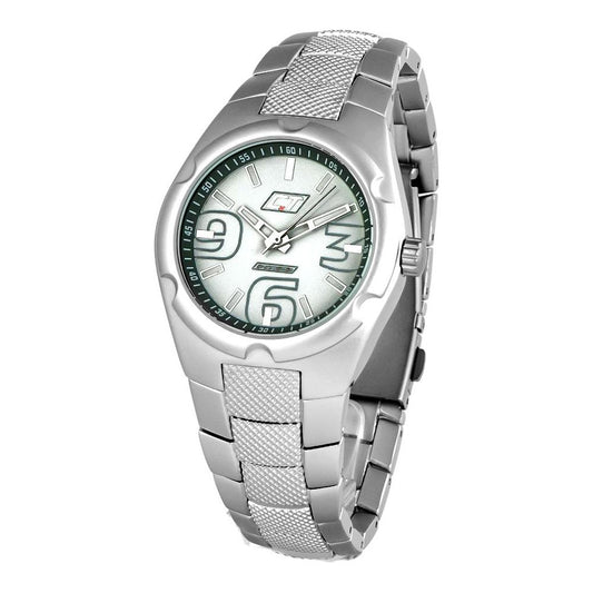 Chronotech Silver Polycarbonate Watch 1728,Chronotech,Men,New with tags,Silver,Watches for Men - Watches Chronotech CHCC7039M09MAC