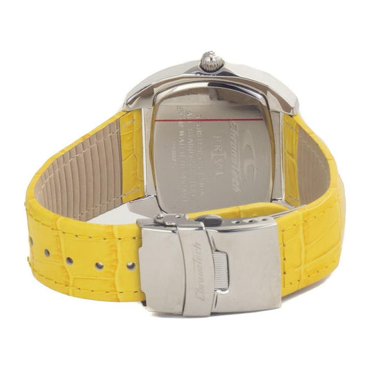 Chronotech Chronotech Yellow Leather Watch CHCT2188LS05AC 1728,Chronotech,New with tags,Unisex,Unisex Watches - Watches,Yellow