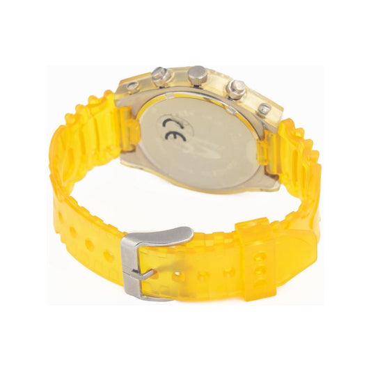 Chronotech Chronotech Yellow Rubber Watch CHCT728406AC 1728,Chronotech,New with tags,Unisex,Unisex Watches - Watches,Yellow