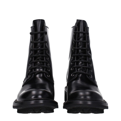 Church's Black Leather Ankle Boots