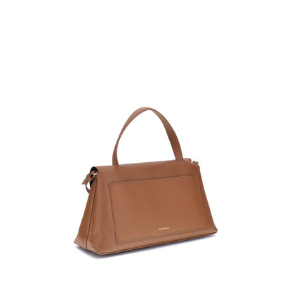 Coccinelle Brown Calf Leather Bos Taurus Handbag