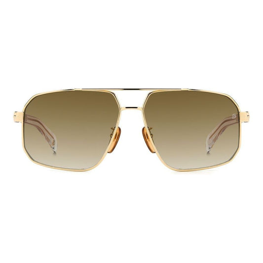 DAVID BECKHAM MOD. DB 7102_S metal sunglasses for men, elegant design with shaded lenses, ideal for style-conscious gentlemen.