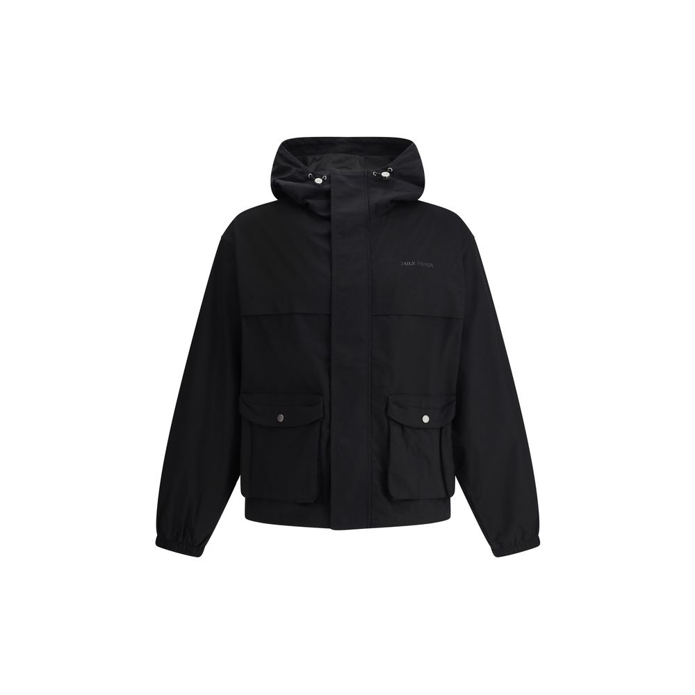 Daily Paper Black Cotton Shell Jacket