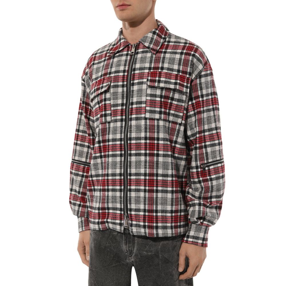 Diego Venturino Multicolor Cotton Men Jacket