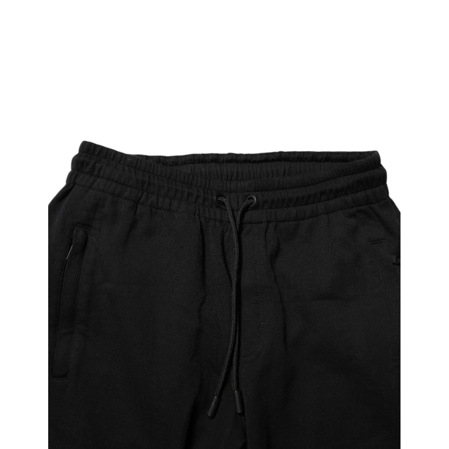 Dolce & Gabbana Black Cotton Jogger Jogging Men Trouser Pants