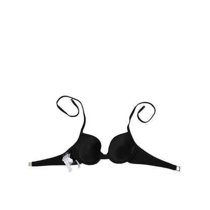 Dolce & Gabbana Black Underwire Push Up Balconette Bra Underwear