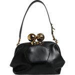 Dolce & Gabbana Black Calfskin Leather Shoulder Clutch Bag BAG4101