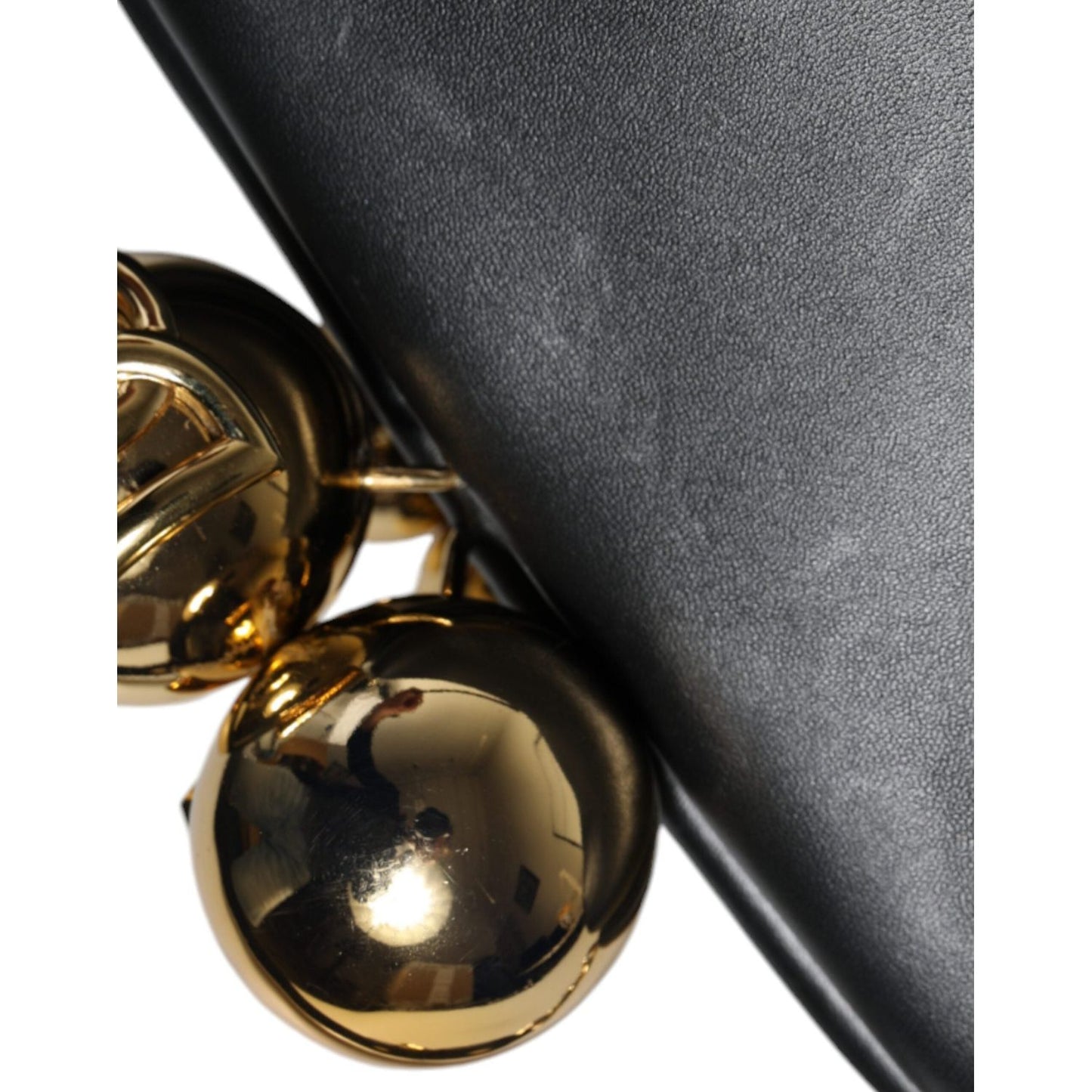 Dolce & Gabbana Black Calfskin Leather Shoulder Clutch Bag BAG4101