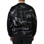Dolce & Gabbana Black Camouflage Round Neck Sweatshirt Sweater TSH86624-38