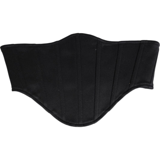 Dolce & Gabbana Dolce & Gabbana Black Cotton Waist Tuxedo Belt Cummerbund HAT9816-40 1728,67345645728,Accessories,Belts - Women - Accessories,Black,Dolce & Gabbana,IT40|S,Material: 100% Cotton,New with tags,Women,Women - Accessories