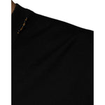 Dolce & Gabbana Black Embellished V-neck Pullover Sweater TSH83744-42