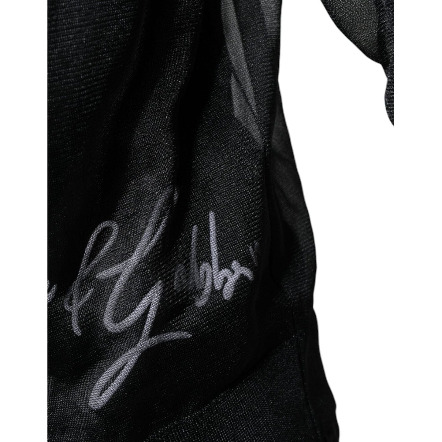 Dolce & Gabbana Black Polyester Pullover Sweatshirt Sweater TSH87108-50