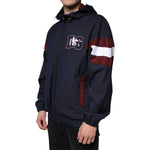 Dolce & Gabbana Blue Logo Full Zip Hooded Men Bomber Jacket JKT41304-50